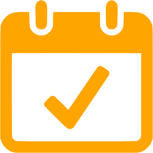 Orange today icon - Free orange calendar icons