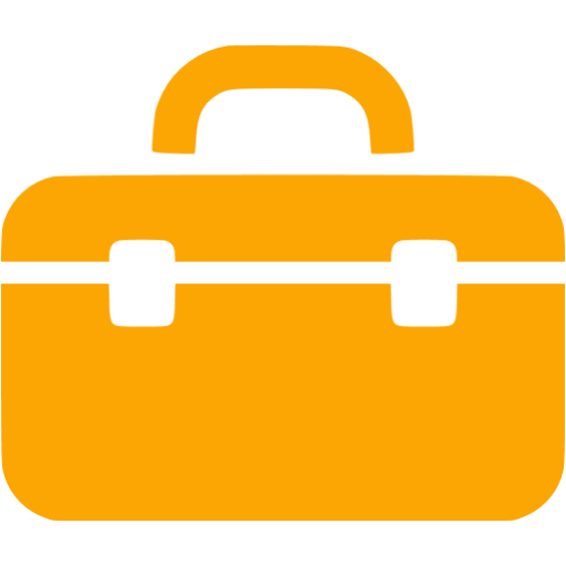 Orange tool box icon - Free orange tool box icons
