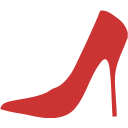 Persian red shoe icon - Free persian red clothes icons