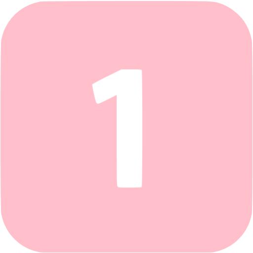 pink number 1