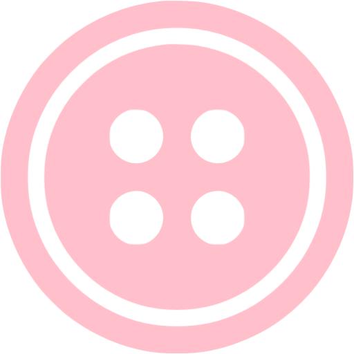 Pink Button Clip Art - Pink Button Image