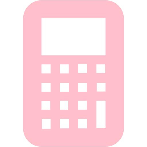 Baby pink calculator cheap
