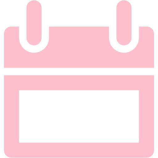 Pink calendar 10 icon Free pink calendar icons