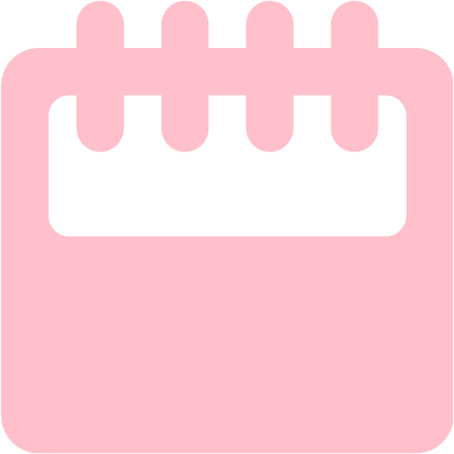 Pink Calendar 11 Icon Free Pink Calendar Icons