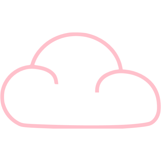 Pink cloud 2 icon - Free pink cloud icons