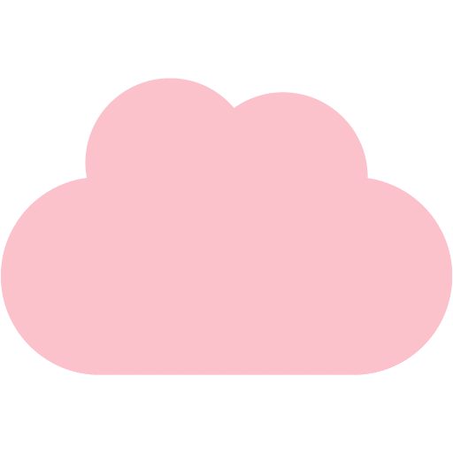 Pink cloud 5 icon - Free pink cloud icons