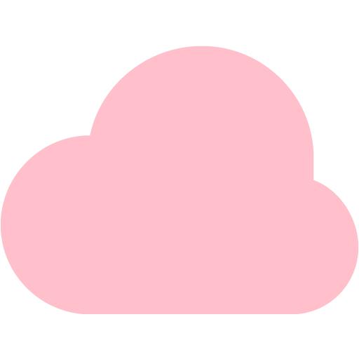 Pink cloud 7 icon - Free pink cloud icons