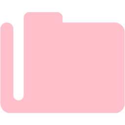 Pink folder 6 icon - Free pink folder icons