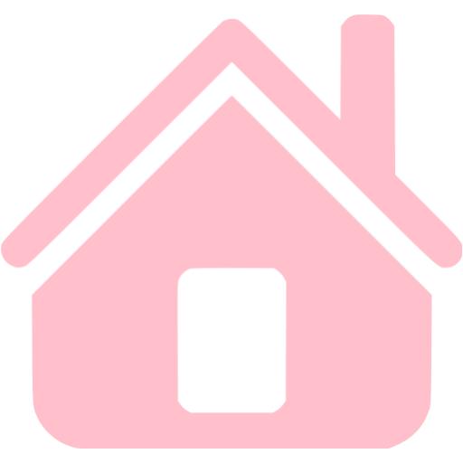 Pink home icon - Free pink home icons