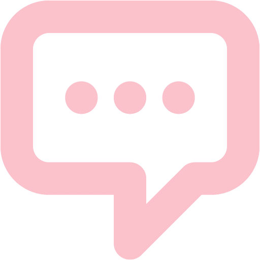 Pink message 2 icon - Free pink message icons