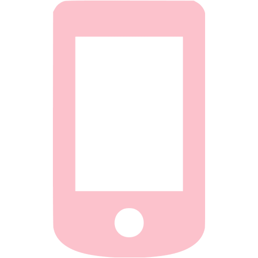 pink phone icon