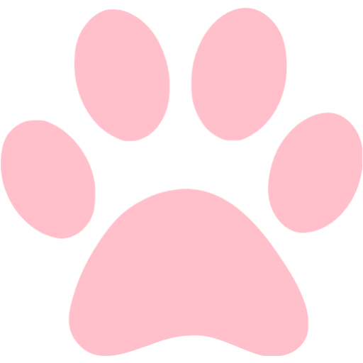 Konsultere Kategori Forstad Pink paw icon - Free pink paw icons
