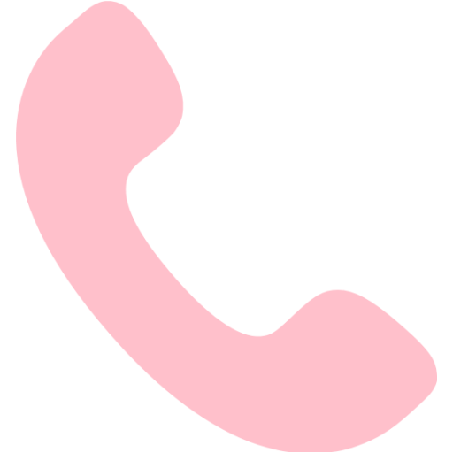 pink phone icon