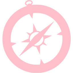 dark pink safari icon