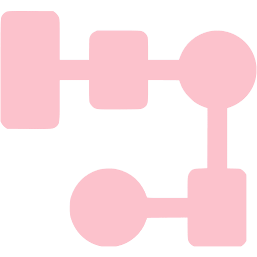 Pink serial tasks icon - Free pink chart icons