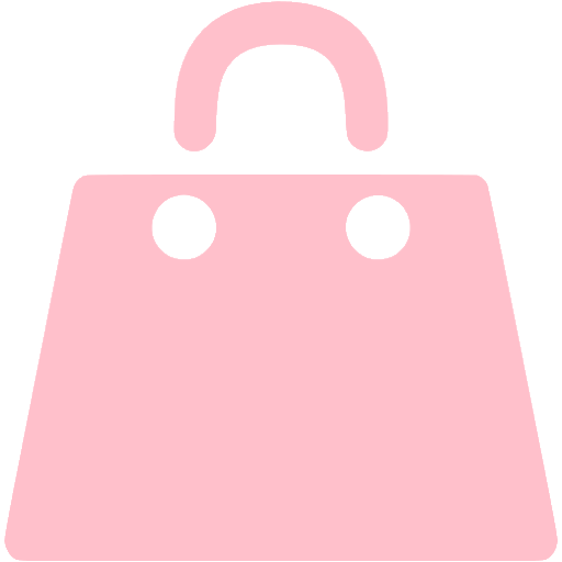 pink shopping bag transparent