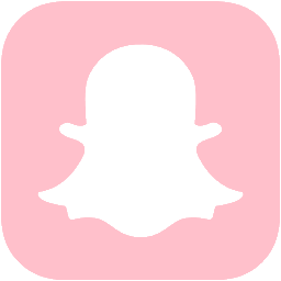 Pink Snapchat Icon Free Pink Social Icons