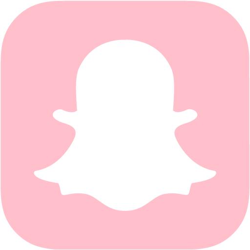 Pink Snapchat Icon Free Pink Social Icons