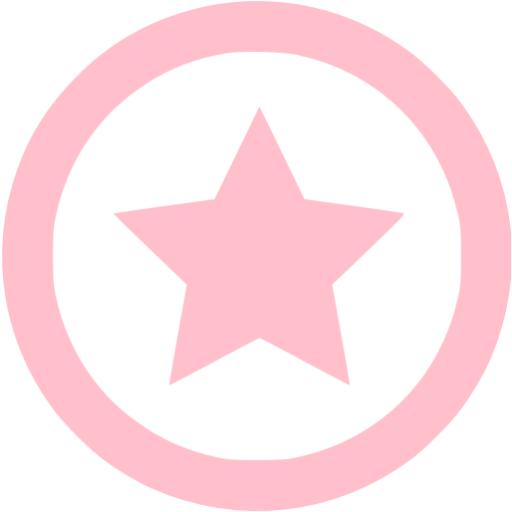 Pink star 7 icon - Free pink star icons