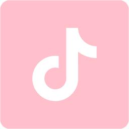 Pink tiktok 2 icon - Free pink social icons