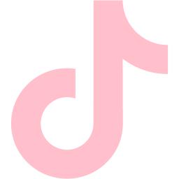 tik tok logo pink