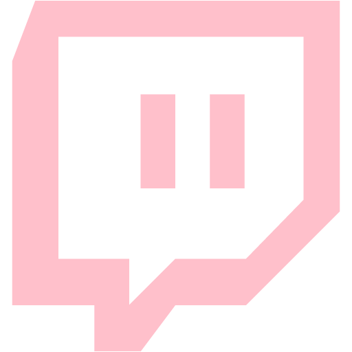 Pink Twitch Tv Icon Free Pink Site Logo Icons