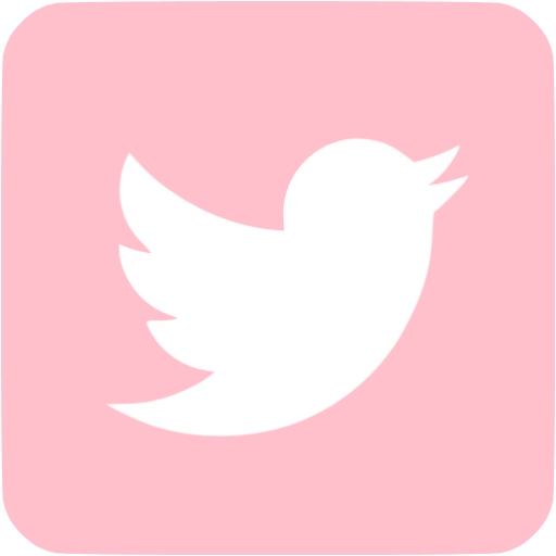 Pink Twitter 3 Icon Free Pink Social Icons