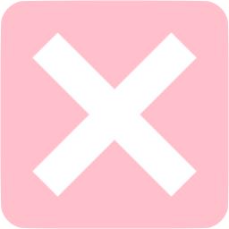 Pink x mark 5 icon - Free pink x mark icons
