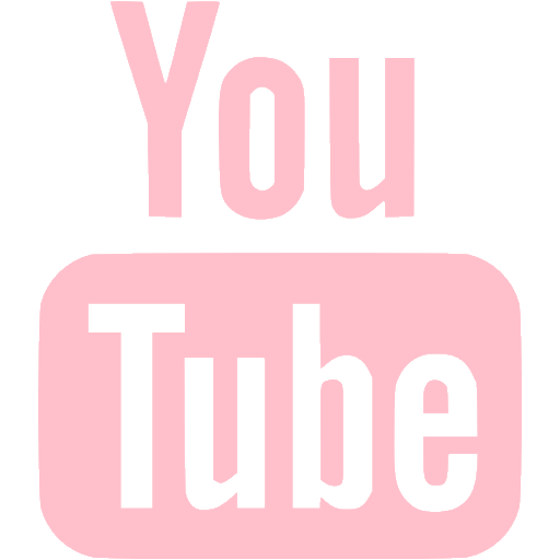 Pink Youtube Icon Free Pink Site Logo Icons