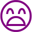 Purple emoticon 52 icon - Free purple emoticon icons
