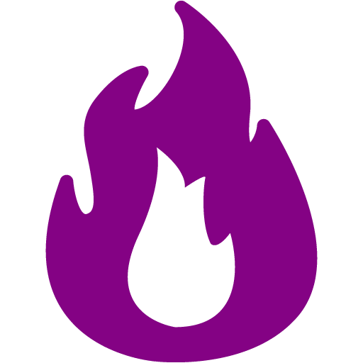 Purple Fire 2 Icon Free Purple Fire Icons