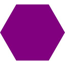 purple hexagon pop it