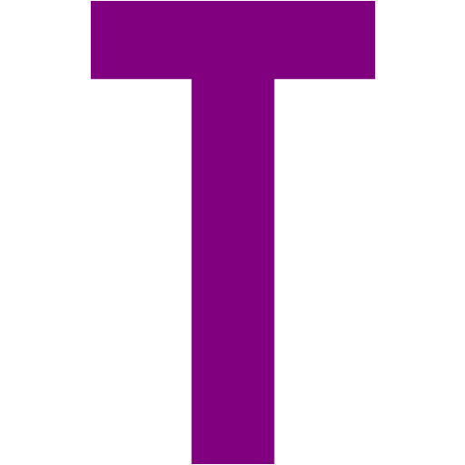 Purple Letter T Icon Free Purple Letter Icons