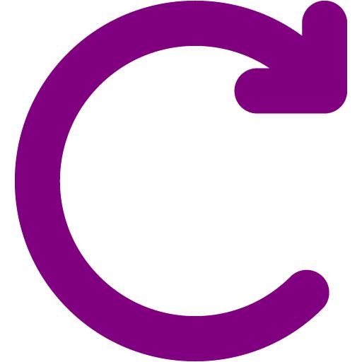Purple refresh 2 icon - Free purple refresh icons