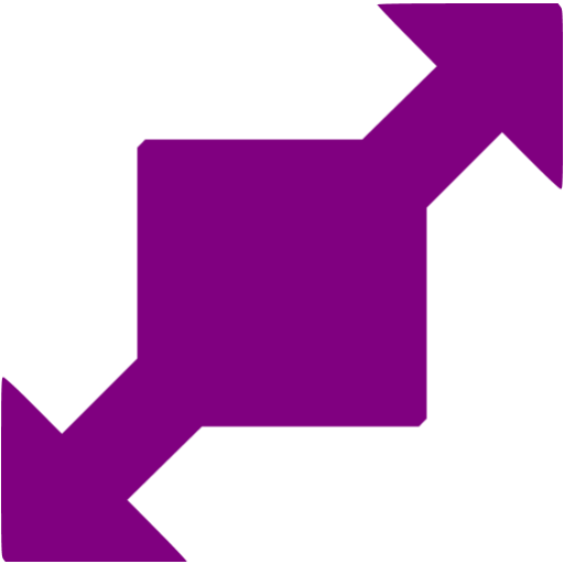 Purple resize 10 icon - Free purple resize icons