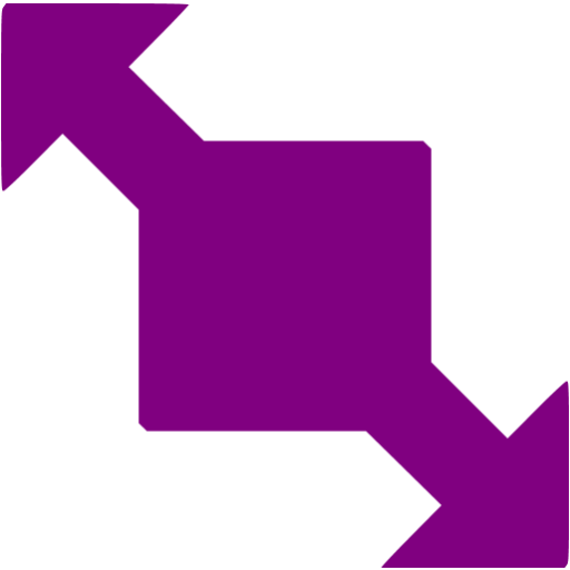 Purple resize 11 icon - Free purple resize icons