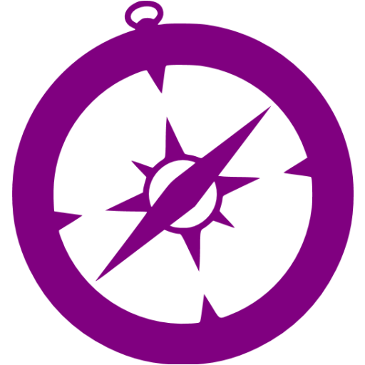 safari icon purple
