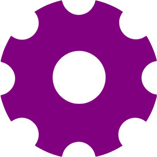 Purple Settings 4 Icon Free Purple Settings Icons