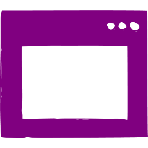Purple window 2 icon - Free purple window icons