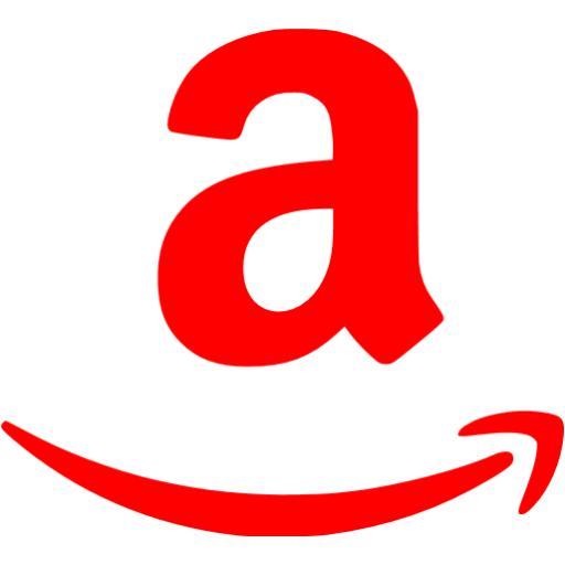 Red amazon icon - Free red logo