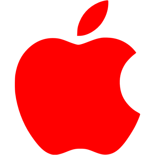 Red Apple Icon Free Red Site Logo Icons