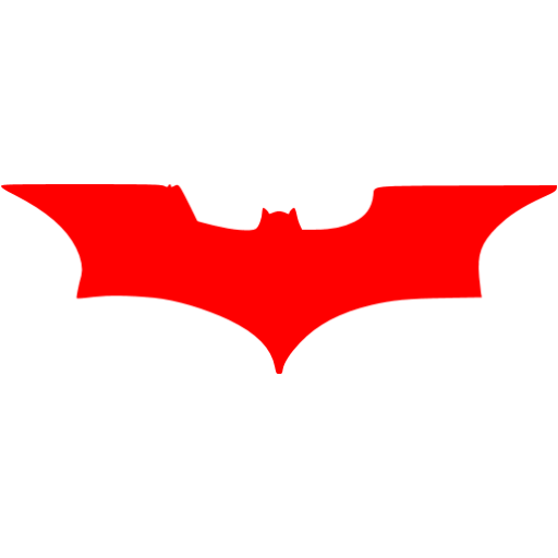 Red batman 6 icon - Free red batman icons