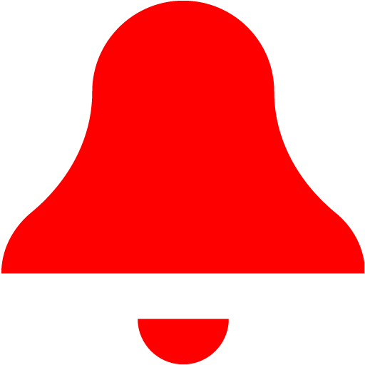 Red Bell PNG Transparent Images Free Download, Vector Files