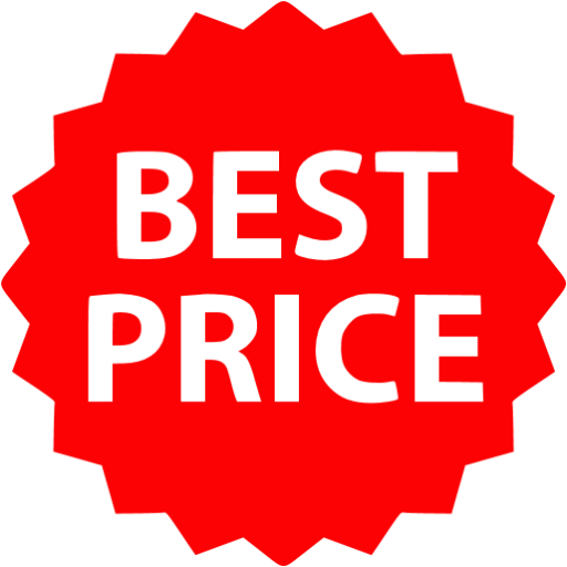 Red best price badge icon - Free red badge icons