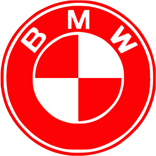 Red bmw icon - Free red car logo icons