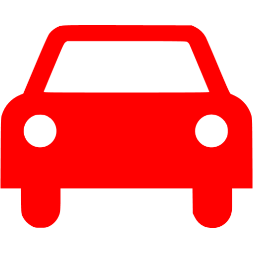 Red car icon - Free red car icons