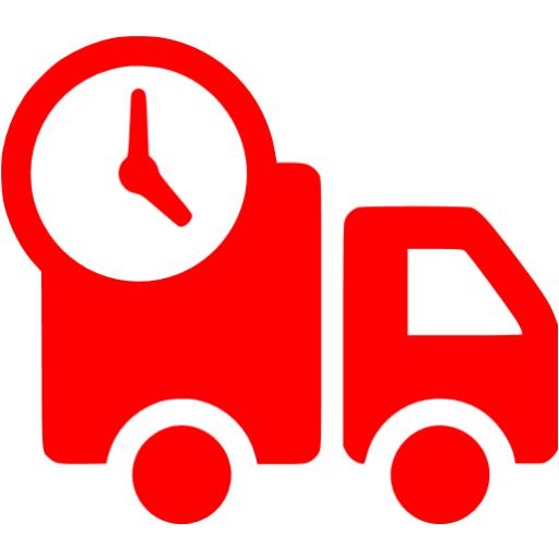 Red delivery icon - Free red delivery icons