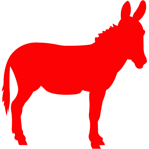 hungersnød kubiske Gum Red donkey 2 icon - Free red animal icons