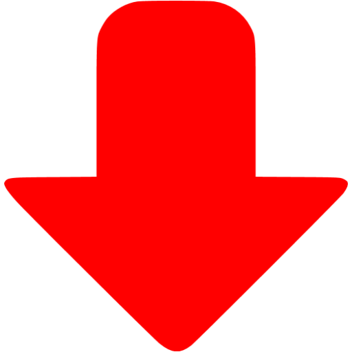 red down arrow transparent