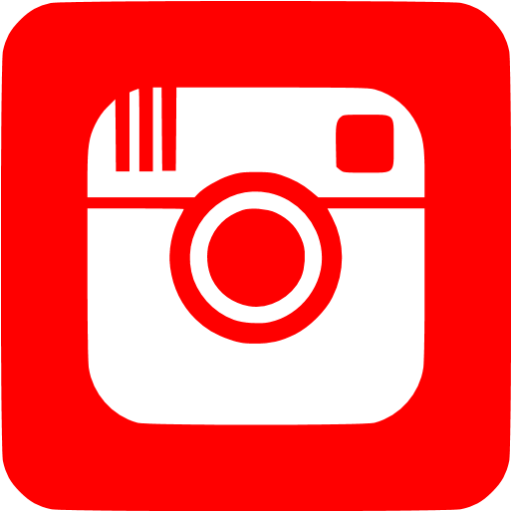 Red Instagram 3 Icon Free Red Social Icons